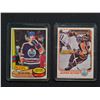 Image 6 : 1980-81 OPC #289 MARK MESSIER ROOKIE IN HARD CASE GRADED 7 NM BY ASA INC + COLLECTION OF 5 WAYNE