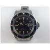 Image 1 : VINTAGE STAINLESS STEEL ROLEX OYSTER PERPETUAL, SUBMARINER, DATE GENTS WRIST WATCH.  HAS A BLACK