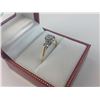 Image 2 : 14KT YELLOW GOLD LADIES DIAMOND "TRINITY" RING SET WITH 1-025CT DIAMOND OLD EUROPEAN CUT AND