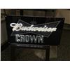 Image 1 : BUDWEISER LIGHT UP DISPLAY SIGN