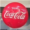 Image 1 : RARE 1950'S COCA-COLA PORCELAIN 2 FOOT BUTTON