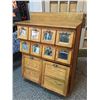 Image 1 : OAK CANADIANA GENERAL STORE CABINET