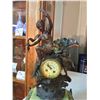 Image 2 : FINE QUALITY, EARLY 20TH CENTURY FRENCH CLOCK WITH ALABASTER BASE AND FIGURAL MOTIF