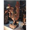Image 2 : ORNATELY CARVED INDONISIAN DRAGON SCULPTURE
