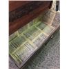 Image 2 : LARGE ANTIQUE ASIAN STORAGE CHEST WITH ORNATE BRASS ACCENTS