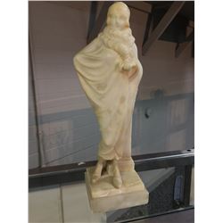 ALABASTER FIGURINE OF A WOMEN