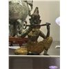 Image 4 : LOT OF 4 SMALL FIGURINES INCL. 1 BONE CARVING, 2 THAI MUSICIANS AND 1 SOAPSTONE FIGURINE