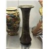 Image 2 : LOT OF 4 ASIAN COLLECTABLES INCL. THAI BUDDHA, BRONZE VASE, JAPANESE VASE AND DECORATIVE VASE