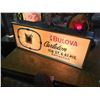 Image 1 : LIGHT-UP BULOVA ADVERTISING DISPLAY CLOCK