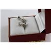 Image 2 : ONE PAIR OF PLATINUM DIAMOND SOLITAIRE DESIGN EARSTUDS. MADE IN A CLASSIC ROUND SHAPE ONE EARLY