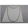 Image 1 : ONE 18KT YELLOW GOLD FLEXIBLE LINK CHAIN. THE CHAIN WEIGHS 20.0 GRAMS AND IS 75CM LONG. THE CHAIN