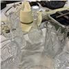 Image 2 : COLLECTION OF CRYSTAL PITCHERS, BOWLS, DECANTER, ETC.