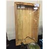 Image 1 : WORM HOLE WALL MOUNT CURIO CABINET