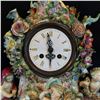 Image 19 : MID 19TH CENTURY MEISSEN CLOCK WITH MATCHING FIGURAL CANDELABRA'S AND BASE. THIS FANTASTIC