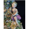 Image 8 : MID 19TH CENTURY MEISSEN CLOCK WITH MATCHING FIGURAL CANDELABRA'S AND BASE. THIS FANTASTIC