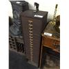 Image 1 : FLEXO CRYSTAL ANTIQUE 15 DRAWER PARTS CABINET W/ CONTENTS INC. LARGE INVENTORY OF ANTIQUE WATCH