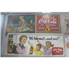 Image 2 : COLLECTION OF 7 VINTAGE ADVERTISING SIGNS INC. COCA-COLA, PEPSI, RC AND MORE