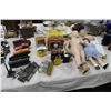 Image 3 : COLLECTION OF: LARGE COLLECTION OF ANTIQUE TOYS, DOLLS, TRAINS, AND MORE