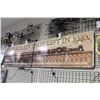 Image 2 : LARGE METAL ROYAL HUDSON DAY EXCURSIONS SIGN APPROX 12' WIDE