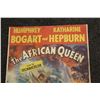 Image 2 : AFRICAN QUEEN, US WINDOW CARD (1952) FIRST RELEASE, RARE PRE-OSCAR POSTER FOR HUMPHREY BOGART'S