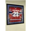 Image 1 : GUY CARBONNEAU FRAMED JERSEY, SIGNED WITH COA STICKER
