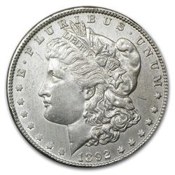 1892 Morgan Dollar BU