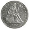 Image 2 : 1845 Liberty Seated Dollar Extra Fine-45 NGC