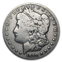 1890-CC Morgan Dollar Good