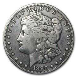 1880-CC Morgan Dollar Rev of 78 VG
