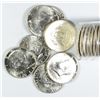 Image 1 : ROLL OF 1964 BU KENNEDY HALF DOLLARS ( 20 ) COINS