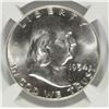 Image 2 : 1954 FRANKLIN HALF DOLLAR, NGC MS-65