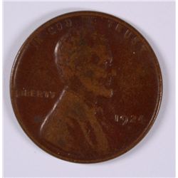 1924-D LINCOLN CENT VG/F