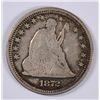 Image 1 : 1872 PROOF SEATED QUARTER (CIRC PROOF)