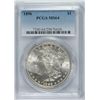 Image 1 : 1896 MORGAN SILVER DOLLAR, PCGS MS-64