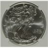 Image 2 : 2008 AMERICAN SILVER EAGLE, NGC MS-70!