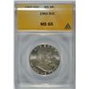 Image 1 : 1960 FRANKLIN HALF DOLLAR ANACS MS-65