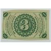 Image 2 : 1863 THREE CENT US FRACTIONAL CURRENCY AU