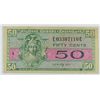 Image 1 : FIFTY CENT MILITARY PAYMENT CERTIFICATE