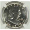 Image 2 : 1957 FRANKLIN HALF DOLLAR, NGC PROOF-68!