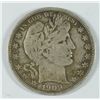 Image 1 : 1909 BARBER HALF DOLLAR, VG