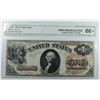 Image 1 : 1880 $1 US NOTE CGA 66 (STAR)