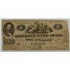 Image 1 : 1862 $2 CONFEDERATE STATES OF AMERICA NOTE