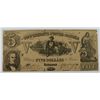 Image 1 : 1861 $5 CONFEDERATE STATES OF AMERICA