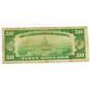 Image 2 : 1928 $50 FEDERAL RESERVE NOTE (REDEEMABLE IN GOLD)