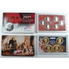 Image 2 : U.S. PROOF SETS: 2-2007 PRESIDENTIAL, 2-06, 08,  2-09 & 2005 SILVER QUARTER SETS