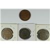 Image 2 : LARGE CENT LOT: 1836-GOOD, 1837-VG, 1838-VG AND 1839-GOOD