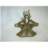Image 4 : Brass Deer Head Bookends