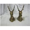 Image 5 : Brass Deer Head Bookends