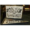 Image 1 : Framed Raider Commerative 1976 Signed