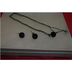 Australian Crystal Necklace & Earrings